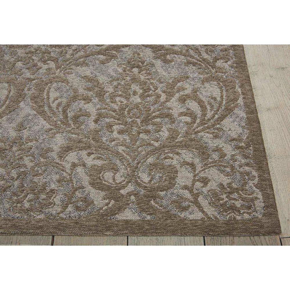 Nourison Damask DAS02 8&#39; x 10&#39; Grey Area Rug, , large
