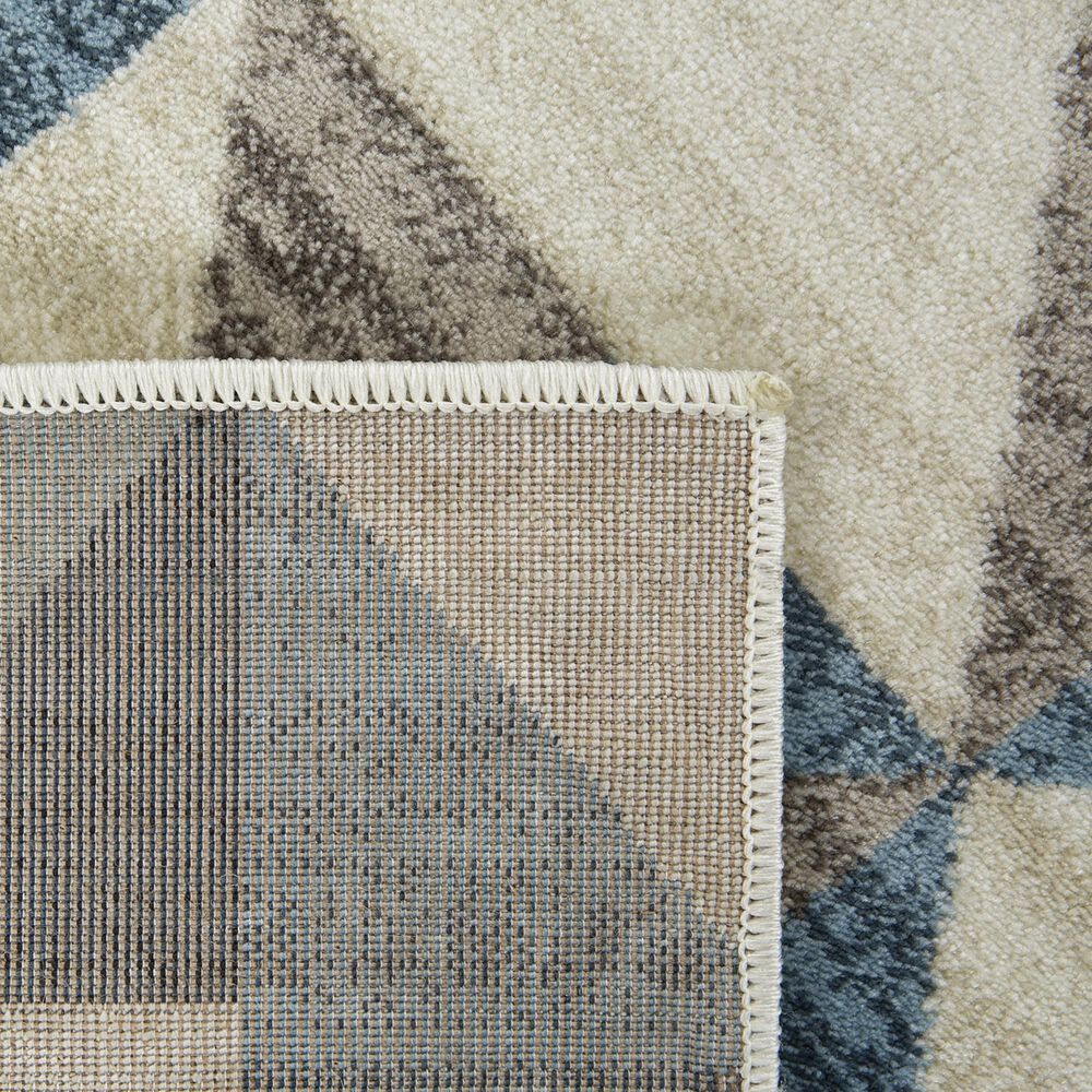 Kas Oriental Rugs Heritage Scope 7'7" x 10'10" Blue and Grey Area Rug NFM