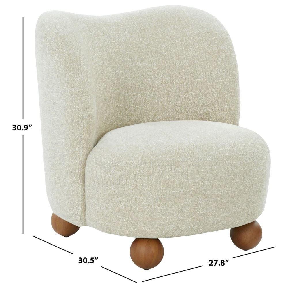 Safavieh Rodolfo Accent Chair in Taupe, , large