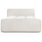 Bernhardt Antibes Queen Upholstered Panel Bed in Roz Tan, , large