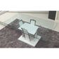 Furniture of America Andrade Dining Table in White - Table Only, , large