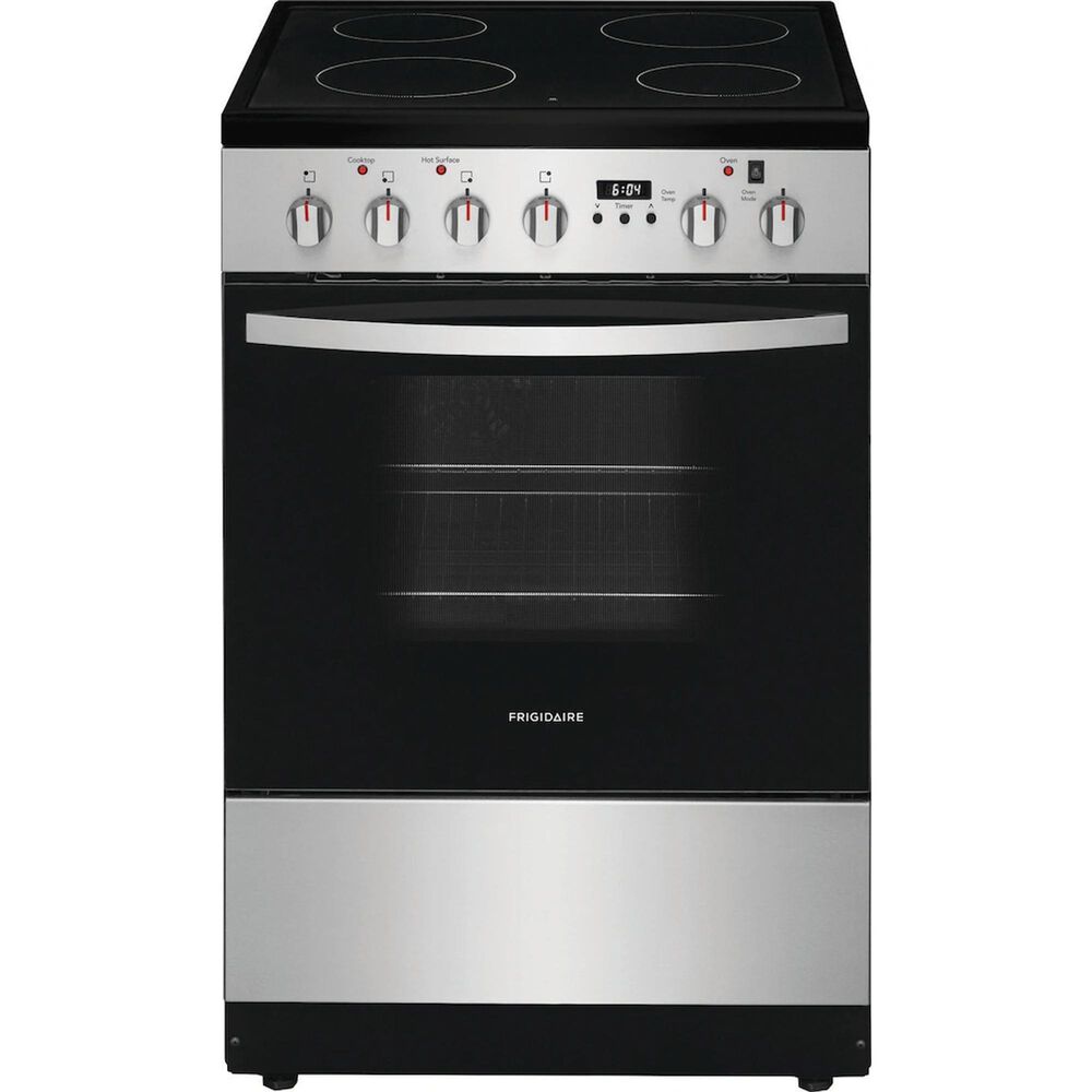 Frigidaire 24 Electric Smooth Top Range in Stainless Steel, , large
