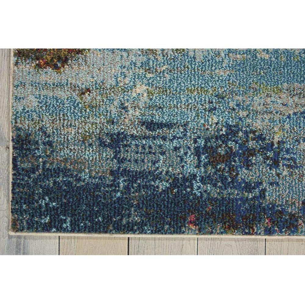 Nourison Celestial CES02 5&#39;3&quot; x 7&#39;3&quot; Sealife Area Rug, , large