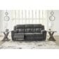 Ashley Frohn Manual Reclining Sofa in Graphite, , large