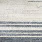 Nourison Astra Machine Washable ASW04 3"3" x 5" Ivory and Blue Area Rug, , large