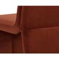 Club Collection By Sunpan Cascata Side Chair in Meg Rust, , large
