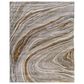 Surya Kavita 12" x 15" Charcoal, Dark Brown, Camel, Gray and Tan Area Rug, , large