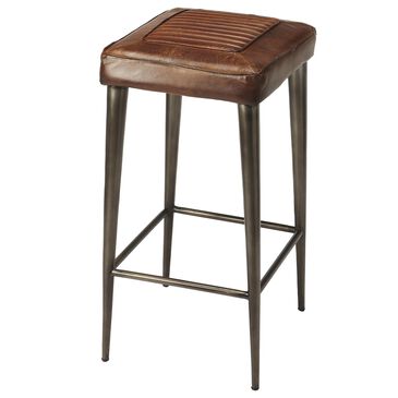 Butler Maxine Extra Tall Barstool in Dark Brown, , large