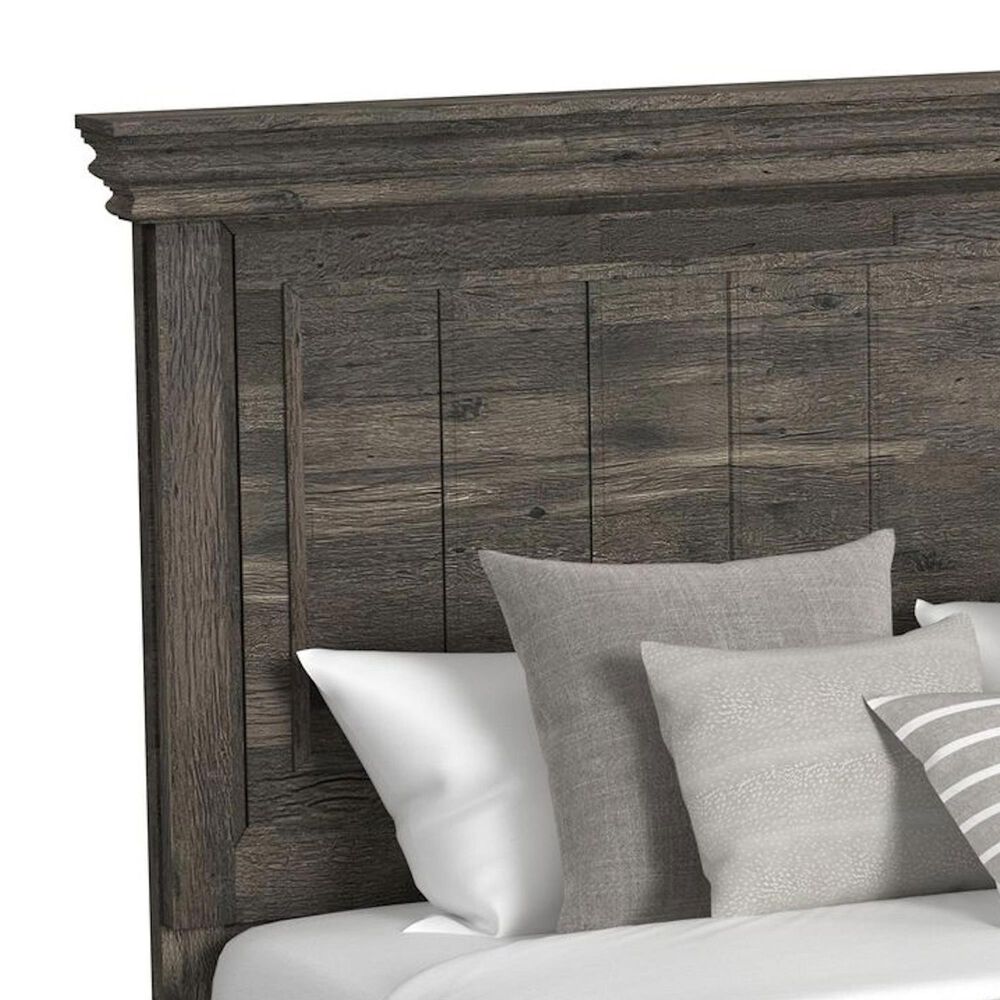 Mayberry Hill Park Ridge Queen Panel Bed in Charcoal, , large