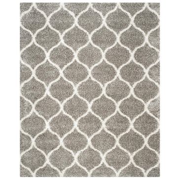 Safavieh Hudson Shag SGH280B-10 10" x 14" Grey/Ivory Area Rug, , large