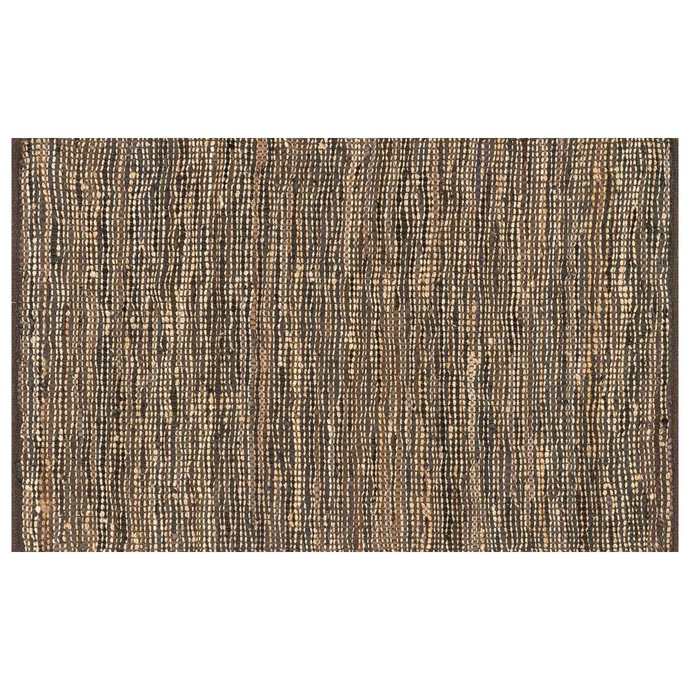 Loloi Edge ED-01 3"6" x 5"6" Brown Area Rug, , large