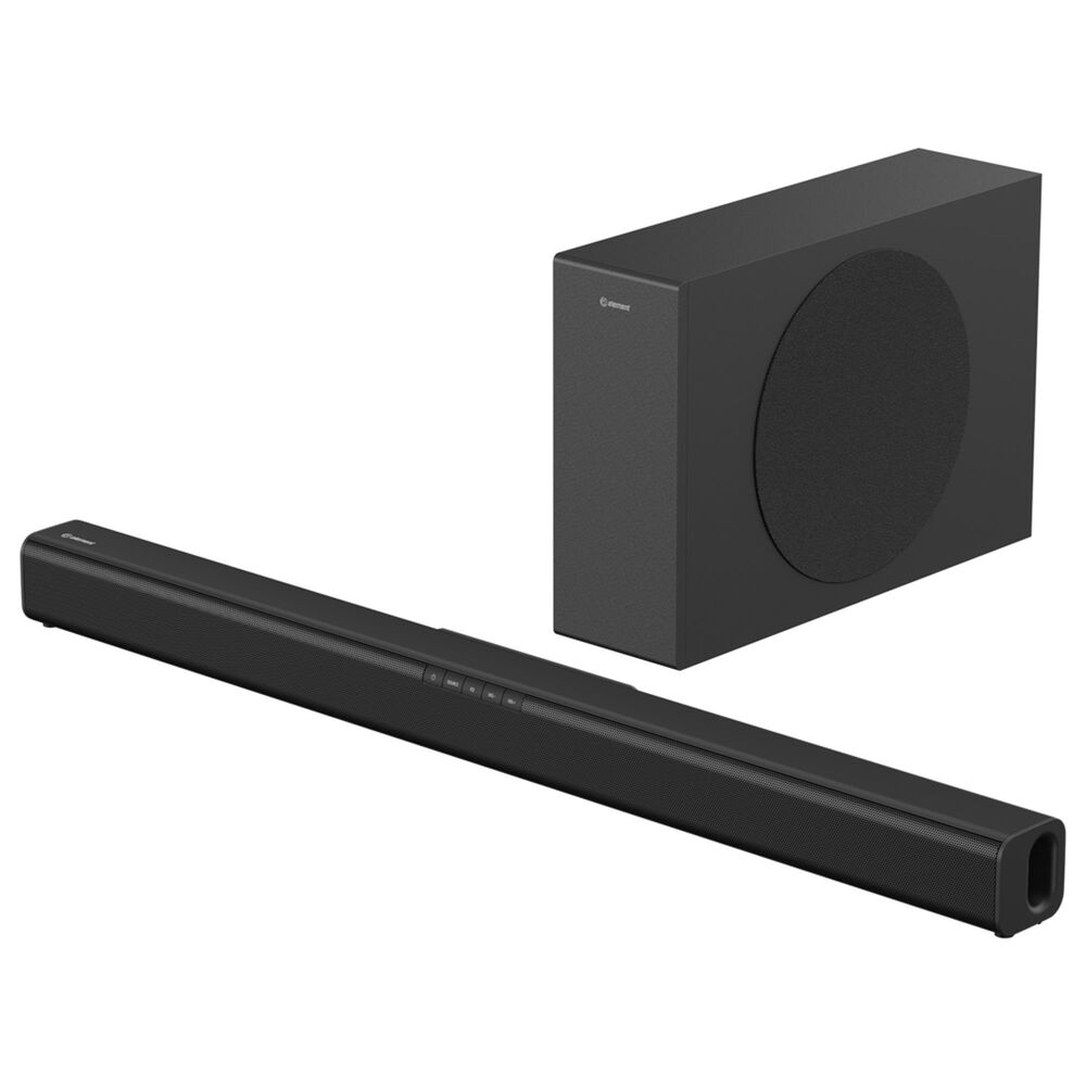 Element 2.1 Channel Soundbar with Wireless Subwoofer in Black, , large