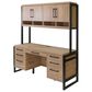 Wycliff Bay Mason Credenza with Hutch in Monarca and Black, , large