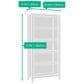 Sauder Dakota Pass 5-Shelf Bookcase in Char Pine, , large
