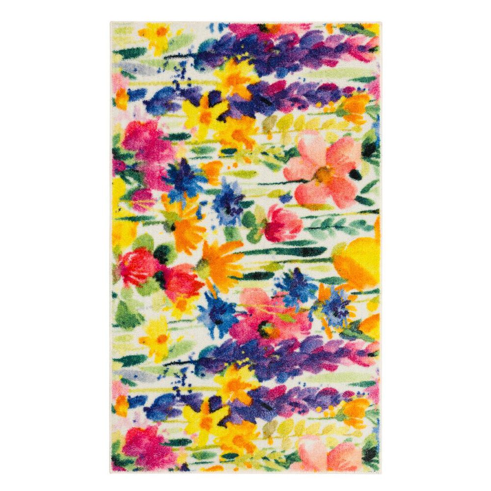 Mohawk Spring Bouquet 2" x 4" Multi Area Rug , , large
