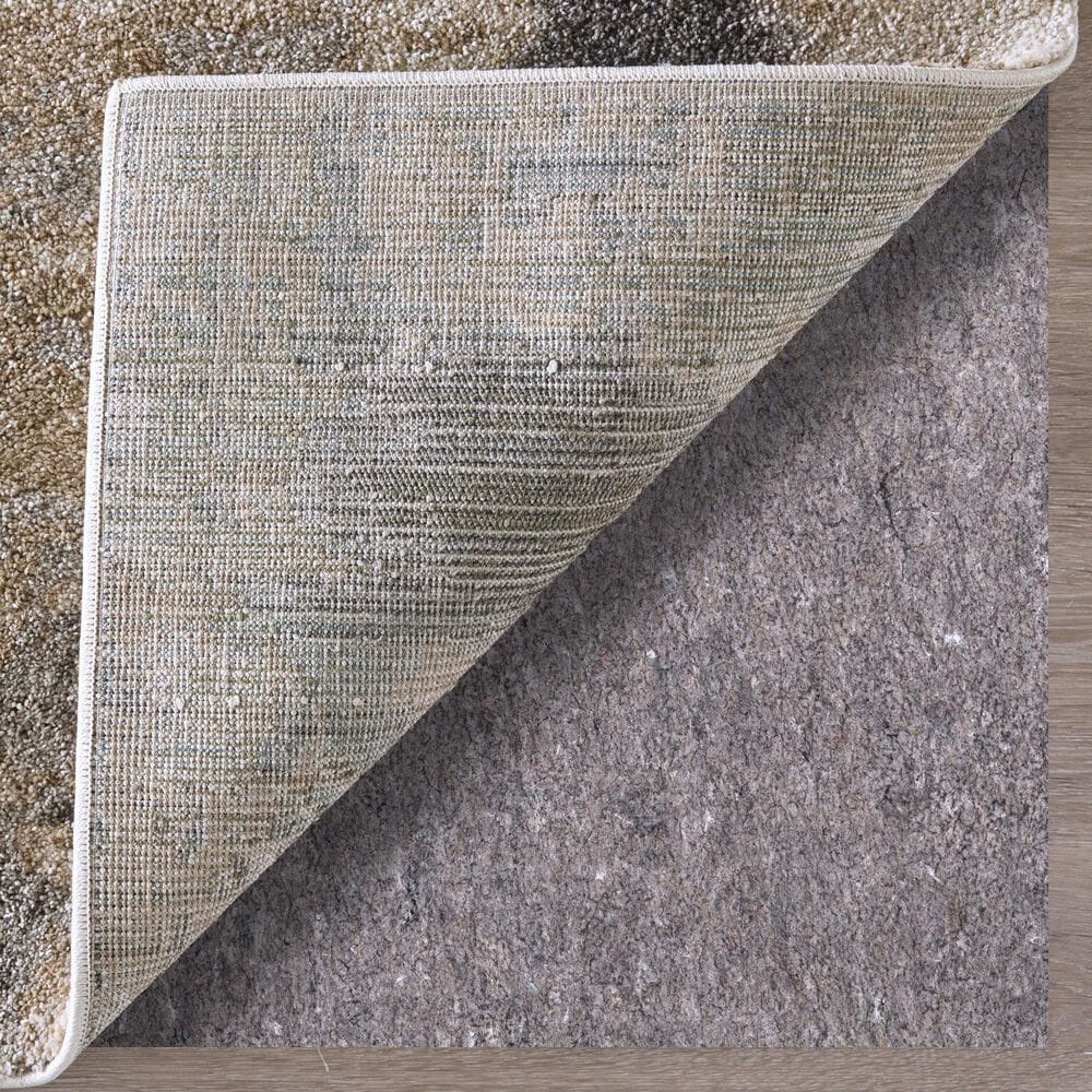 Feizy Richmond Gray and Brown 1&#39;8&quot; x 2&#39;10&quot; Area Rug, , large