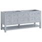 James Martin Vanities Breckenridge 72" Double Bathroom Vanity in Serenity Blue with 3 cm White Zeus Quartz Top and Rectangular Sinks, , large