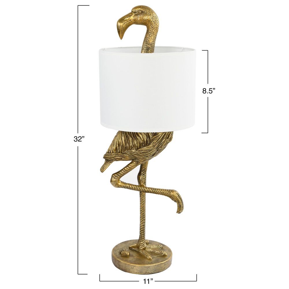 Creative Coop Nairobi Table Lamp in Gold, , large