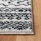 Safavieh Tulum TUL267 6"7" Square Ivory and Black Area Rug, , large