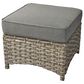 HOMLUX 5-Piece Patio Conversation Set with Two Ottomans in Dark Gray, , large