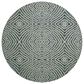 Dalyn Rug Company Brisbane BR3 8" Round Midnight Area Rug, , large