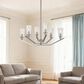 Cal Lighting Vireo Chandelier in Brushed Steel, , large
