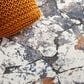 Safavieh Cyrus Shag CYR142F 3" x 5" Grey and Ivory Area Rug, , large