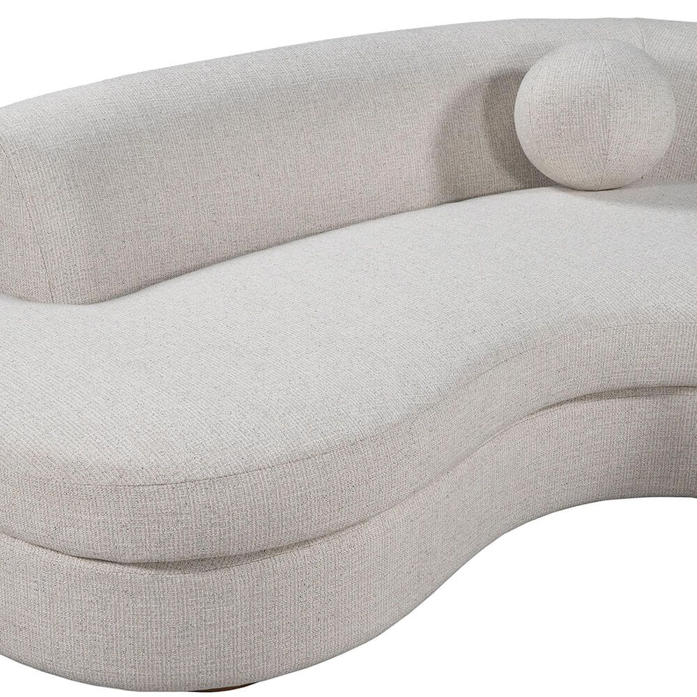 Classic Home Concord 2-Piece Sectional with Left-Facing Chaise in Ivory, , large