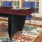 Regency Global Sourcing Array 120" Conference Table in Black and Mahogany, , large