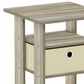 HOMLUX 1-Drawer End Table in Sonoma Oak, , large