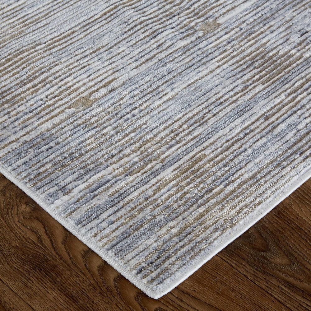 Feizy Laina 3&#39; x 5&#39; Beige Area Rug, , large