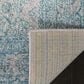 Safavieh Adirondack ADR108L 4" x 6" Light Grey and Teal Area Rug, , large