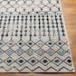 Surya Lavadora 7"10" x 10" Ink Blue, Blue, Light Beige and Light Gray Area Rug, , large