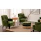 Jennifer Taylor Home Eloise Accent Chair in Olive Green, , large