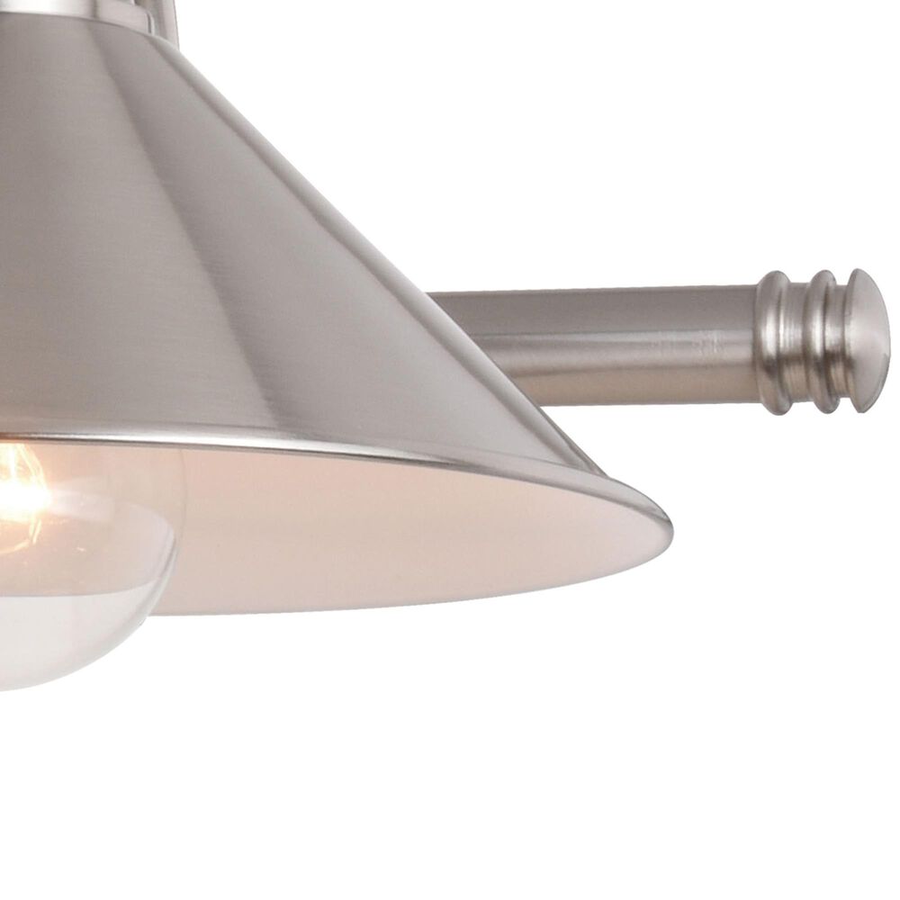 Vaxcel Akron 3-Light Bathroom Vanity in Satin Nickel, , large