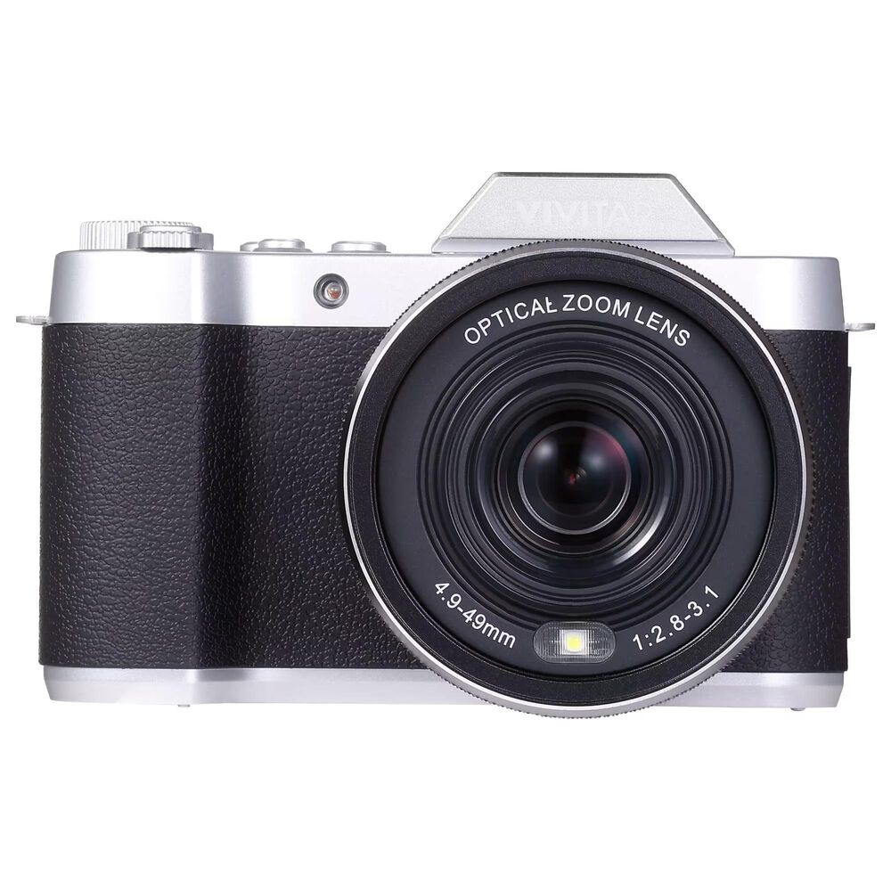 Vivitar 4K 60x Optical Zoom Camera in Silver and Black, , large