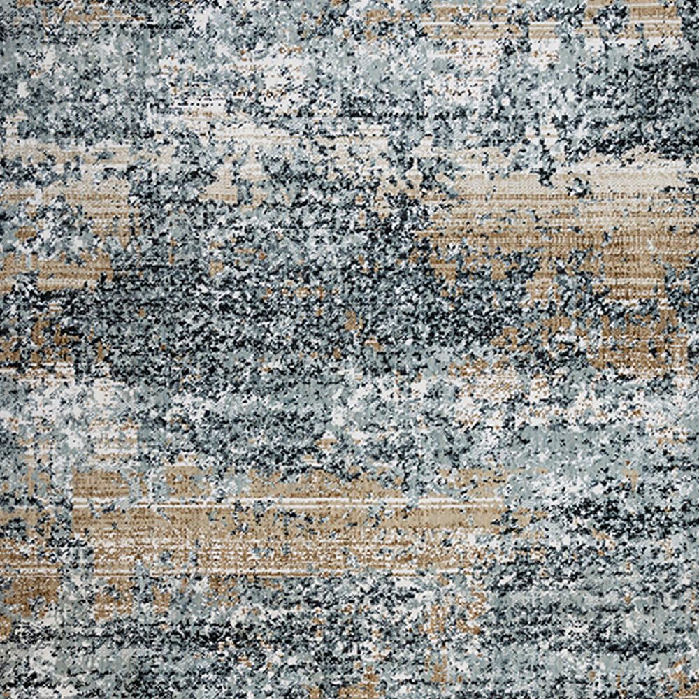 RIZZY Elite 10&#39; x 13&#39; Light Gray and Brown Area Rug, , large