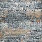 RIZZY Elite 10" x 13" Light Gray and Brown Area Rug, , large