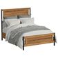 Hawthorne Furniture Norcross 5 Piece Queen Panel Bedroom Set in Hickory, , large