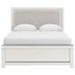 Ashley Zuraleus 3-Piece Queen Upholstered Panel Bedroom Set in Matte White, , large