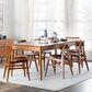 Natural Bamboo Furnishings Erikka Dining Table in Amber, , large