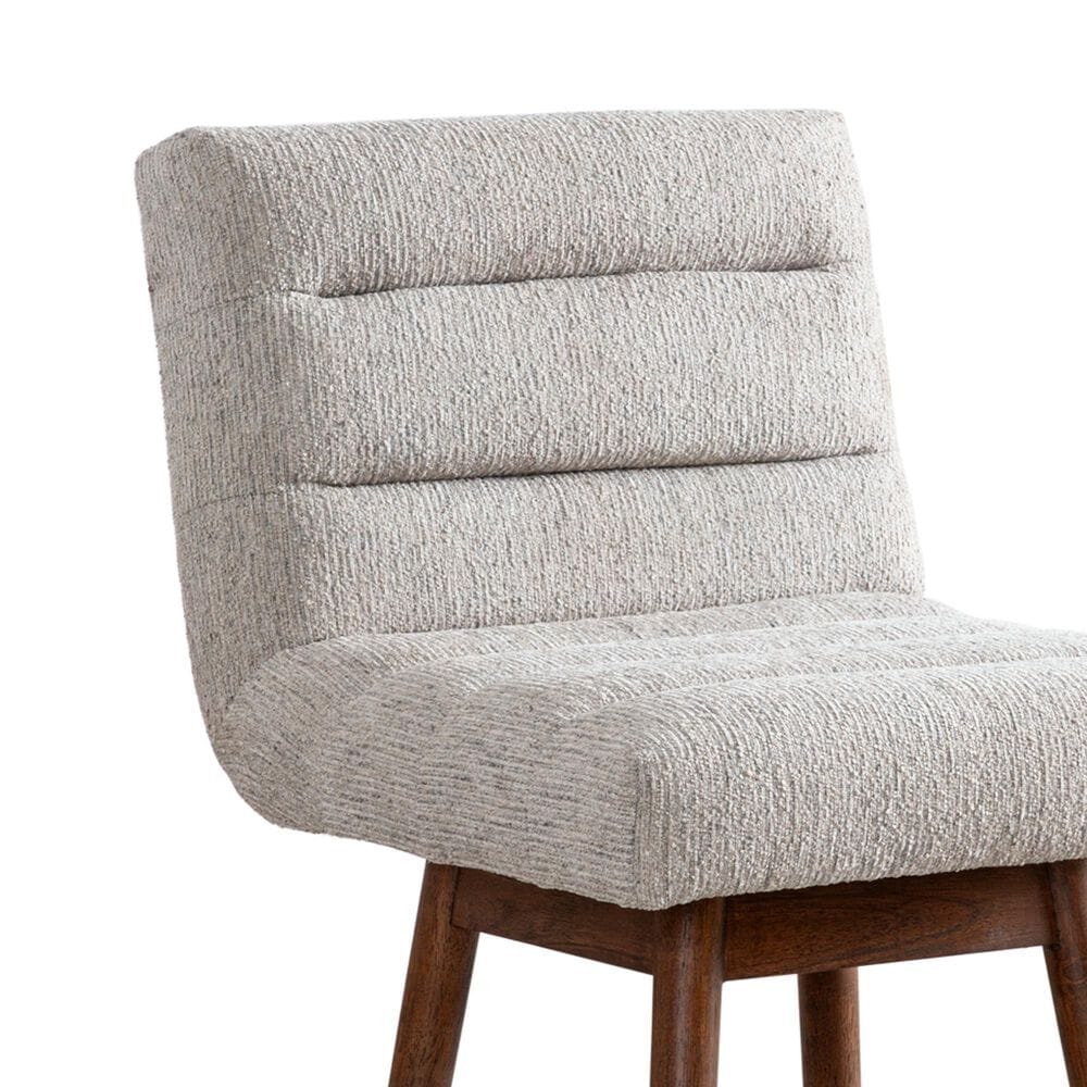 Armen Living Elias 26" Swivel Counter Height Stool in Brown Oak, , large