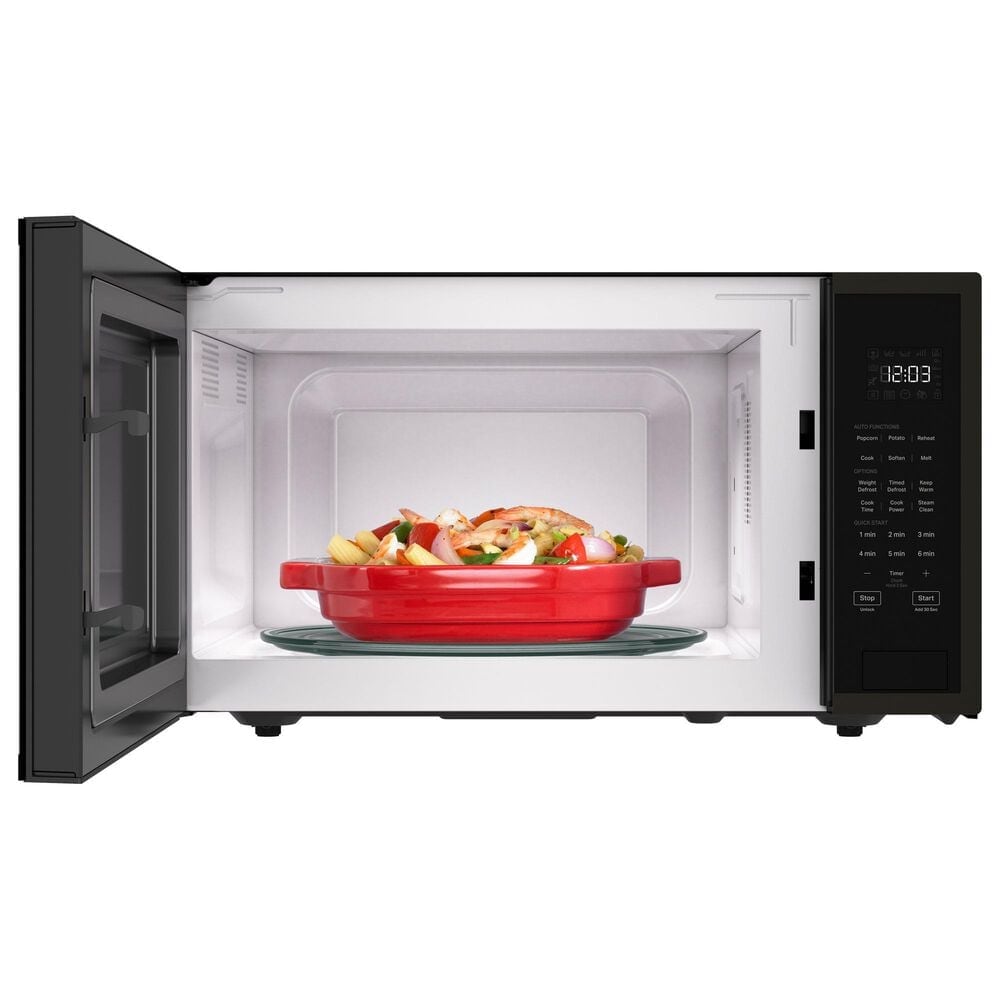KitchenAid 1.6 Cu. Ft. Countertop Microwave Oven in Black Stainless Steel, , large