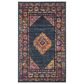 Safavieh Madison MAD133C 2"3" x 3"11" Blue and Fuchsia Scatter Rug, , large