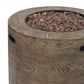 Noble House Senoia 40000 BTU Round Firepit in Brown, , large