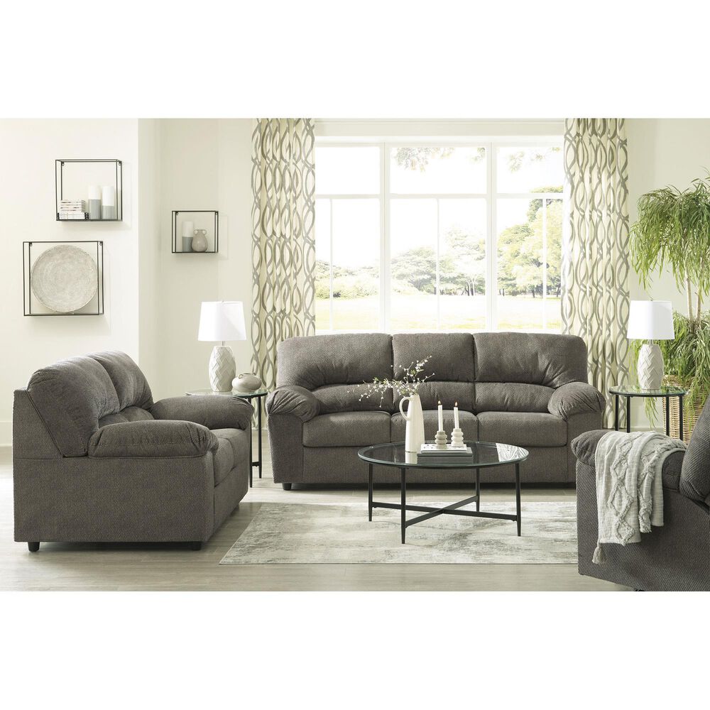 Ashley Norlou Stationary Sofa in Flannel, , large