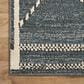 Loloi II Fabian 2"7" x 4" Denim and Charcoal Area Rug, , large
