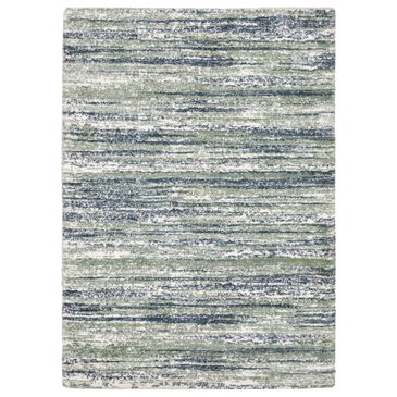 Oriental Weavers Galileo GAL06 Blue and Green 7"10" x 10"10" Area Rug, , large