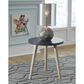 Ashley Fullersen Accent Table in Blue and Light Tan, , large