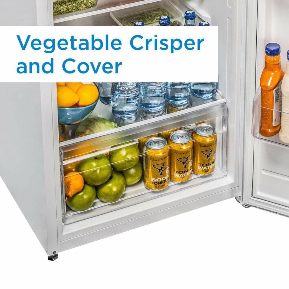 Danby 7.4 Cu. Ft. Freestanding Top Freezer Refrigerator in White, , large
